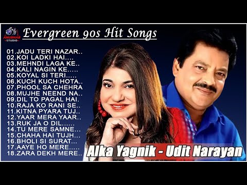 Evergreen 90's Song Udit Narayan &amp; Alka Yagnik | Hindi Melody Superhit Song 