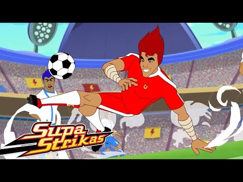 Blok's Robot Double! Supa Strikas Soccer | Football World Cup Cartoons