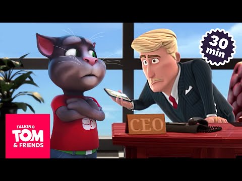 The Friends vs. The CEO! 💥 Talking Tom &amp; Friends Compilation