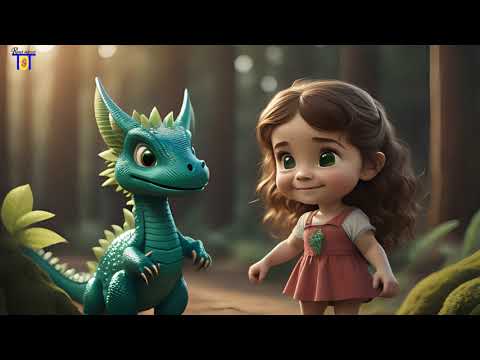 Kind Lily And Spark The Dragon  | Kids Toddler Learning Story with Moral l ToTs Read Aloud