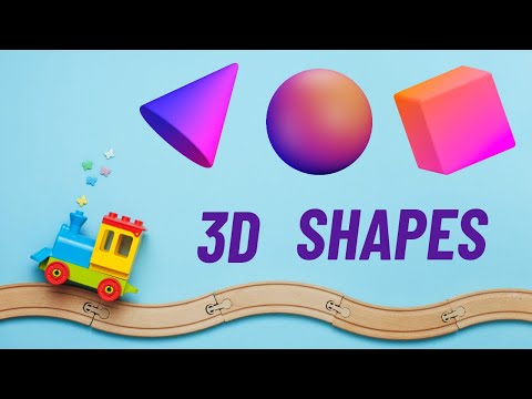 3d shapes | 3d shapes song |3d shapes for kids