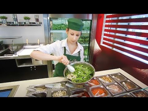 Fast-food light : le nouveau boom des bars &agrave; salades