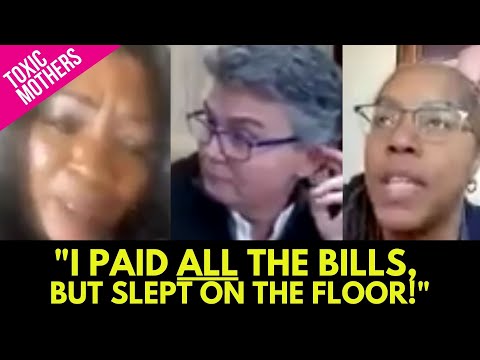 &ldquo;Took care of her kids, paid ALL the bills &amp; slept on the FLOOR&rdquo; TPO Hearing 