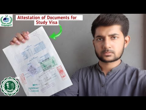 Documents Attestation required for student visa process | HEC | IBCC | FOREIGN OFFICE | MOFA