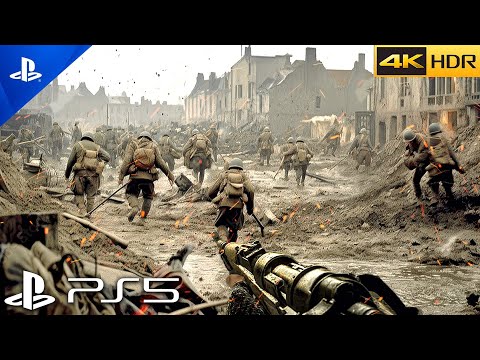 (PS5) Enemy at The Gates | Realistic Immersive ULTRA Graphics Gameplay [4K 60FPS HDR] Call of Duty