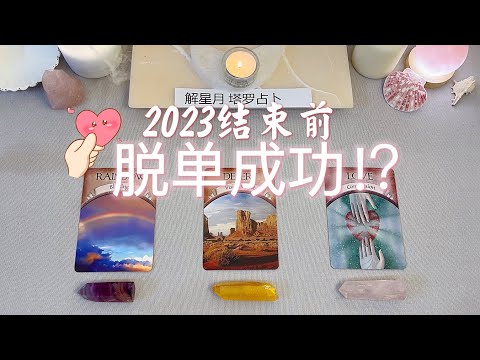 ?2023结束前，会脱单成功吗？脱单对象具体资料?给你的爱情指引～塔罗占卜