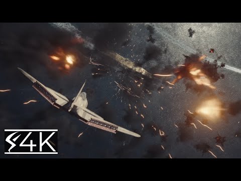 Midway Scene All Arial Attack Scenes 2019 4K UHD