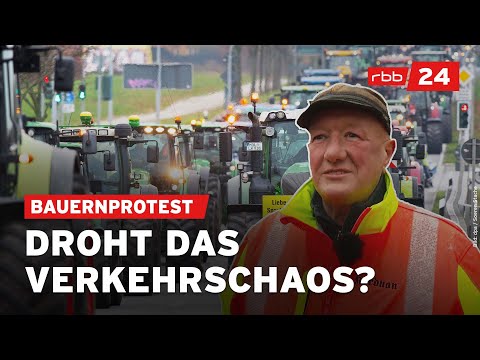 Bauernproteste: Was ab dem 8. Januar zu erwarten ist