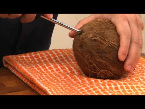 How To Crack a Coconut