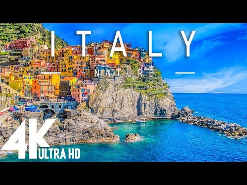 FLYING OVER ITALY (4K UHD) - Relaxing Music Along With Beautiful Nature Videos - 4K Video Ultra HD