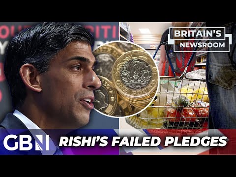 Rishi Sunak 'struggling' as food prices up 30% and Brits are 'POORER' than decades ago