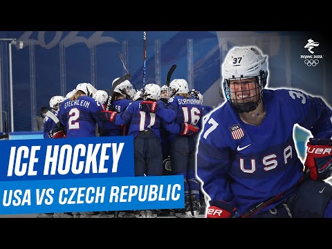 USA vs Czech Republic | Women's Ice Hockey Quarterfinal | Full Replay | 