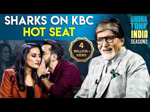 Sharks अपने टैंक से निकलके पहुंचे Hot Seat पे | Shark Tank India Season 2 | Sharks on KBC