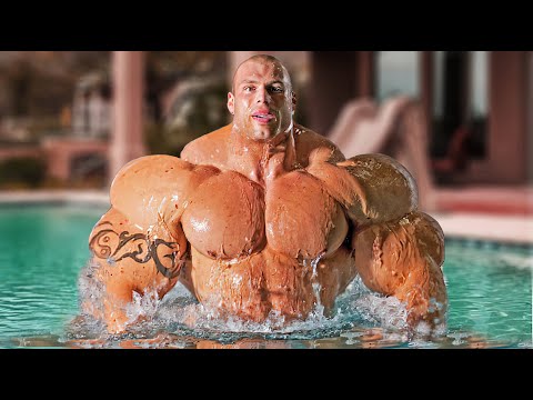 WORLD'S STRONGEST MONSTER BODYBUILDER - 400LBS &amp; RIPPED  - MORGAN ASTE