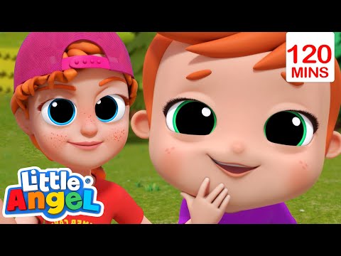 No More Tricks Jack 🏀KARAOKE! 🏀 | BEST OF LITTLE ANGEL! | Sing Along With Me! | Kids Songs