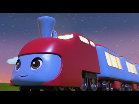 Wheels On The Train - Lullaby | Boo Boo Kids Nursery Rhymes | Songs for Toddlers