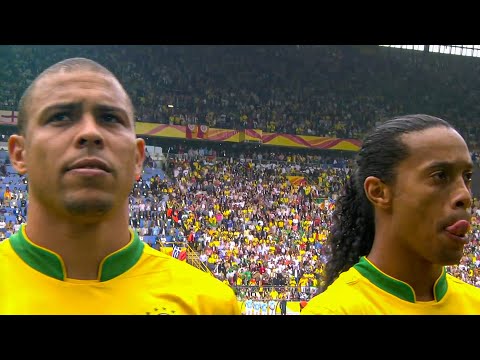 Ronaldo &amp; Ronaldinho Showing their Class in 2006