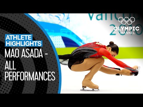 Mao Asada 🇯🇵  - Olympic Silver Medallist &amp; Guiness World Record Holder! | Athlete Highlights