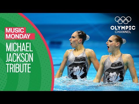 A Synchronised Swimming Tribute to Michael Jackson | Music Monday