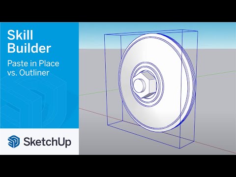 Paste in Place vs Outliner - Skill Builder