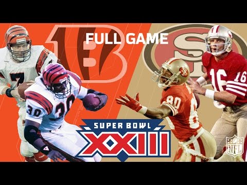 Super Bowl XXIII: &quot;Montana &amp; Rice's Legendary Performance&quot; | Bengals vs. 49ers | NFL Full Game