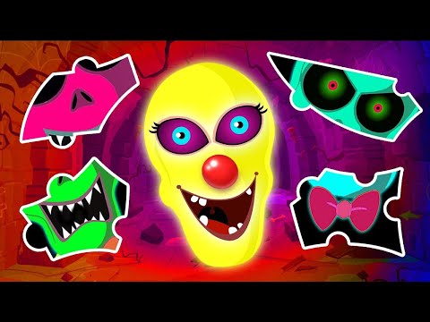 Glowing Scary Skeleton Song + More Spooky Fun Nursery Rhymes By Teehee Town