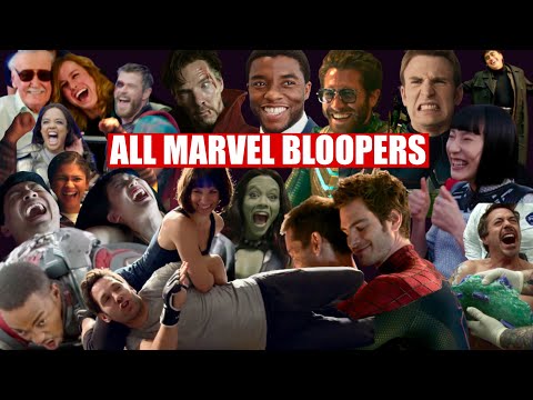 All 87 mins of Marvel &amp; MCU bloopers, gag reel and funny outtakes 「4K」