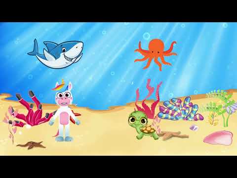 Animals for Kids | Shark, Octopus and Sea Turtle | Education Stories | Learning for Kids