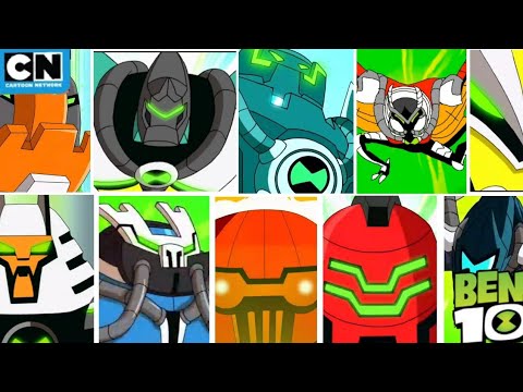 Ben 10 Reboot | Every Single Ben Alien Transformation | Cartoon Network