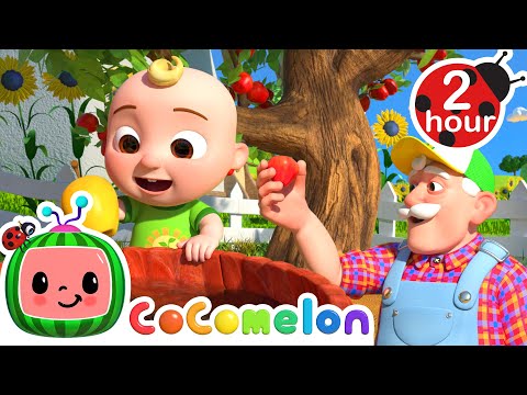 Apples At The Farm with Grandpa! | CoComelon Kids Songs &amp; Nursery Rhymes