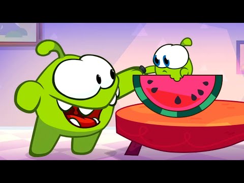 As Hist&oacute;rias do Om Nom - Fazenda de Melancia (Super - Noms) - Desenhos Animados  para Crian&ccedil;as