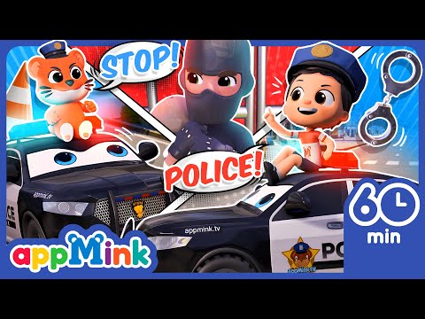 🚓🎶 Police Car Songs and Cartoons 🚔🌟 