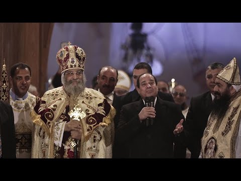 Egypt: President El-Sisi joins Coptic Orthodox Christians at Christmas Eve mass