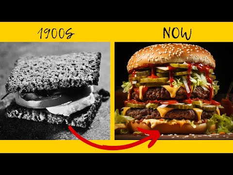 You Will Be Surprised How Burgers Looked 100 years Ago!