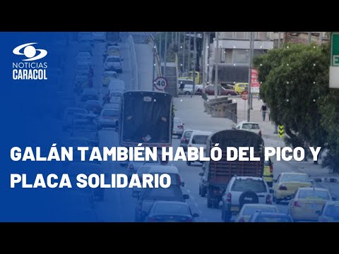 &iquest;Pico y placa en Bogot&aacute; cambiar&aacute; para 2024 y se aplicar&aacute; tambi&eacute;n los s&aacute;bados?