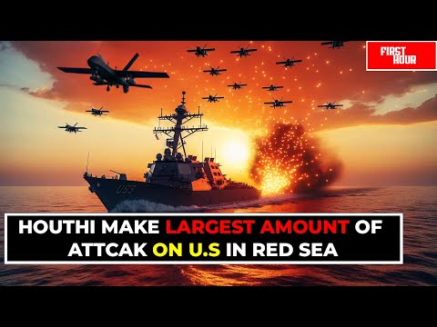 US, UK forces face 'largest attack' by Houthis in Red Sea