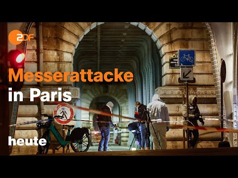 heute 19 Uhr am 03.12.2023 Messerattacke in Paris, Lage in Gaza, Haushaltsplan (english)