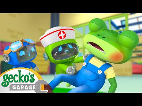 Gecko Feels Unwell | Gecko's Garage | Trucks For Children | Cartoons For Kids