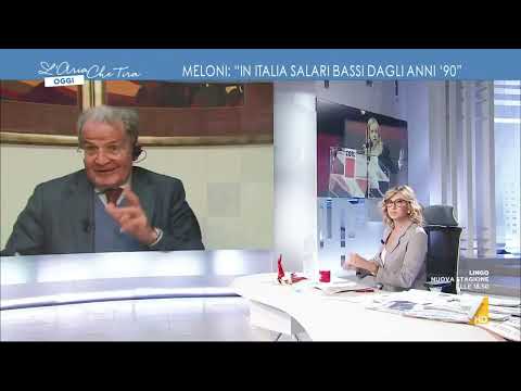 Romano Prodi risponde alle accuse di Giorgia Meloni: &quot;Ha lisciato il pelo a Landini, dare la ...