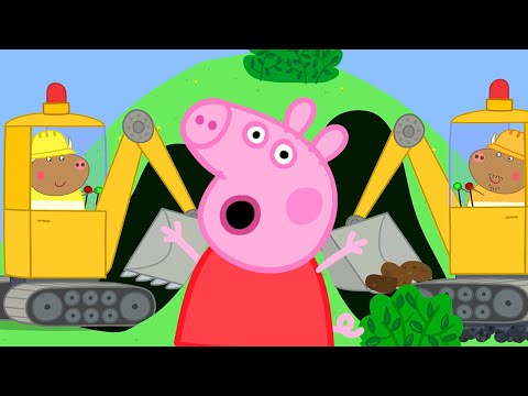 Die neue Stra&szlig;e von Herrn Bulle NEU! 🚜 Cartoons f&uuml;r Kinder | Peppa Wutz Neue Folgen