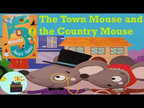 The Town Mouse and the Country Mouse | 5 MINUTE Aesop's Fables