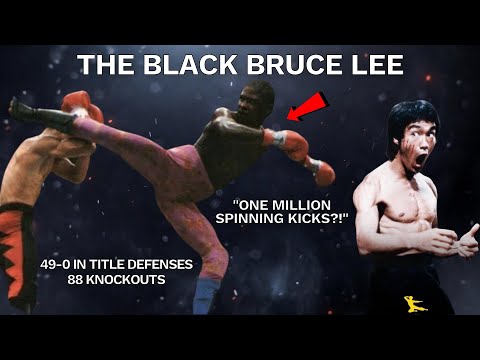 He practiced spinning kicks 1 million times. Black Bruce Lee?!