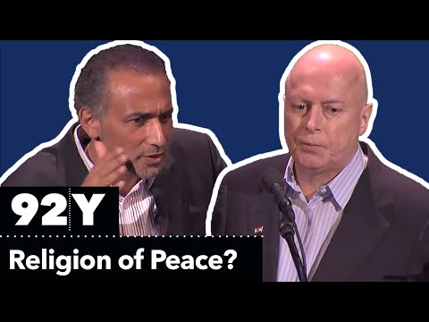 Christopher Hitchens and Tariq Ramadan Debate: Is Islam a Religion of Peace?