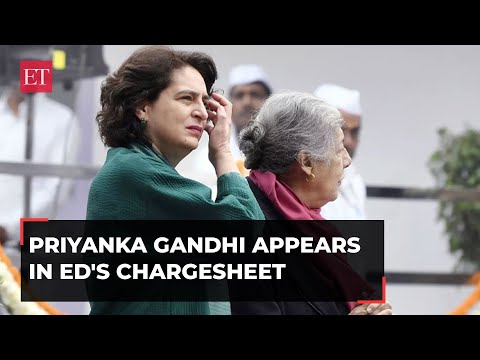 Haryana land scam case: Priyanka Gandhi Vadra named in ED's chargesheet