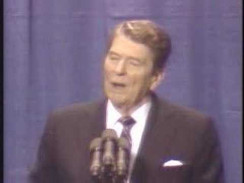 Reagan tells Soviet jokes