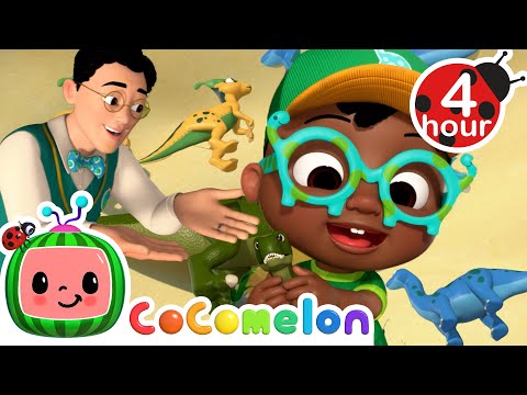 Cody's Dino Day Comes True + 4 Hours | CoComelon - Cody's Playtime | Songs for Kids &amp; Nursery Rhymes