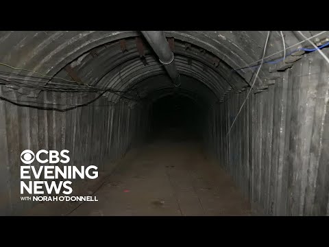 A look inside a Hamas tunnel