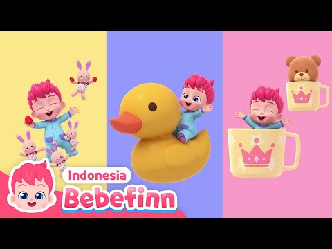 Apa yang lebih Besar? Coba Tebak! | Besar dan Kecil | Cari Kebalikan | Bebefinn Bahasa Indonesia