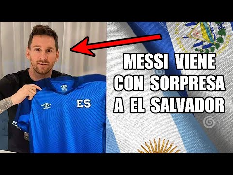 BOMBAZO: Messi VIENE a EL SALVADOR con sorpresas para jugar con el Inter Miami vs la Selecta