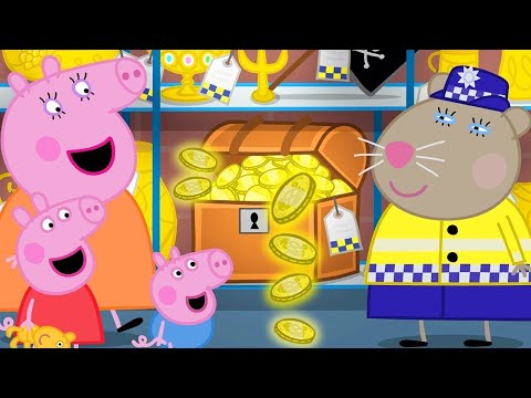 Peppa Pig English Episodes | Peppa Pig' Visit to the Police Station